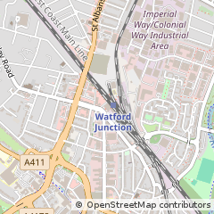 Map of Watford