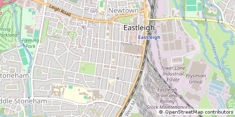 Map of Eastleigh