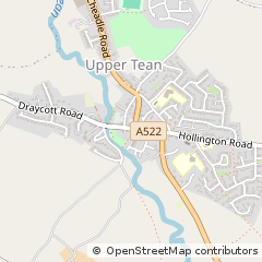 Map of Stoke-on-Trent, Staffordshire