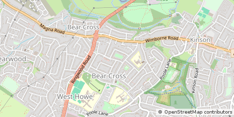 Map of Bournemouth