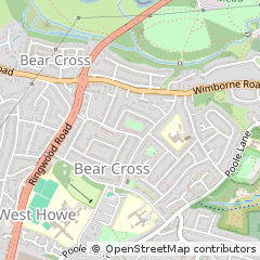 Map of Bournemouth