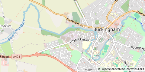 Map of Buckingham