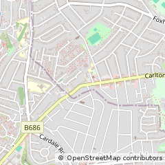 Map of Nottingham