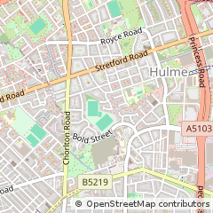 Map of Manchester