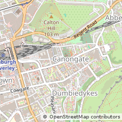 Map of Edinburgh