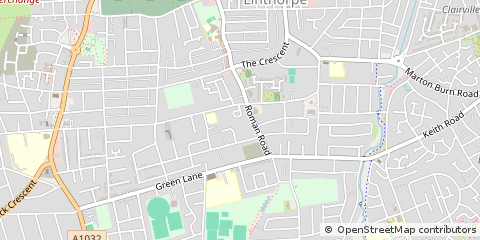 Map of Middlesbrough