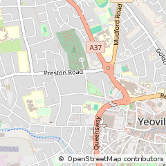 Map of Yeovil, Somerset