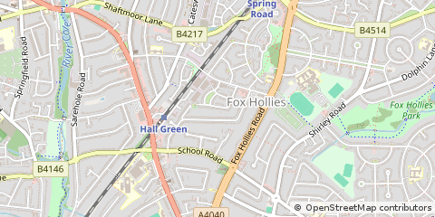 Map of Birmingham