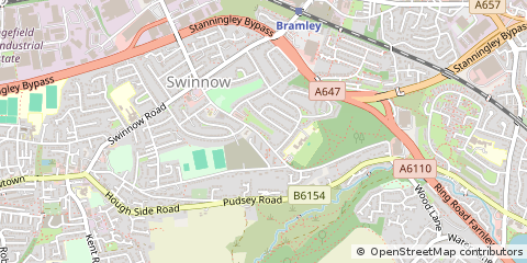 Map of Leeds
