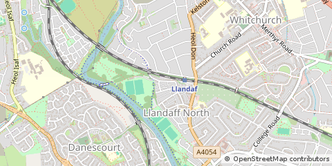 Map of Cardiff