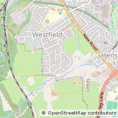Map of Leeds, West Yorkshire
