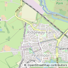 Map of Swindon