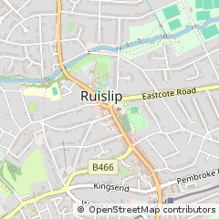 Map of Ruislip