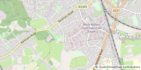 Map of Wokingham