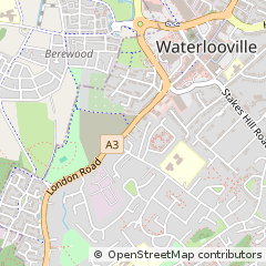 Map of Waterlooville, Hampshire