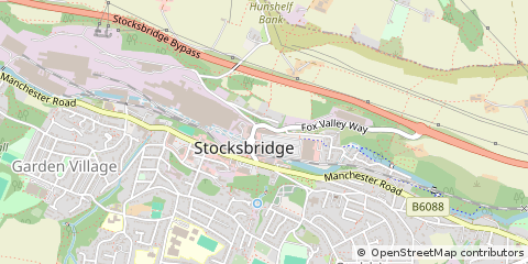 Map of Sheffield
