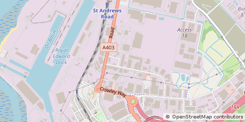 Map of Third WAY, Avonmouth Bristol