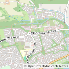 Map of Banchory, Kincardineshire