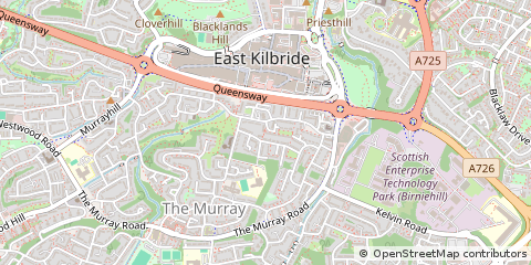 Map of Glasgow