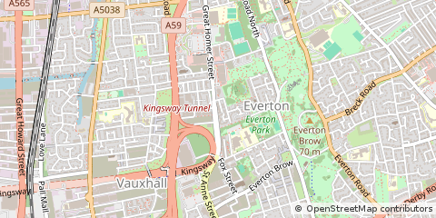 Map of Merseyside