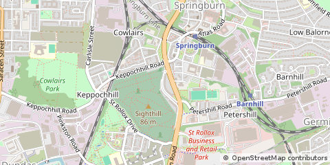 Map of Glasgow