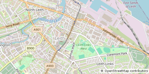 Map of Edinburgh