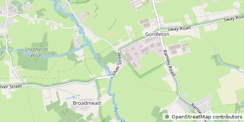 Map of Lymington