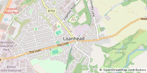 Map of Loanhead