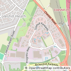 Map of Birmingham