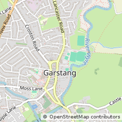 Map of Preston, Lancashire