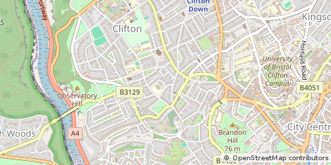 Map of Bristol