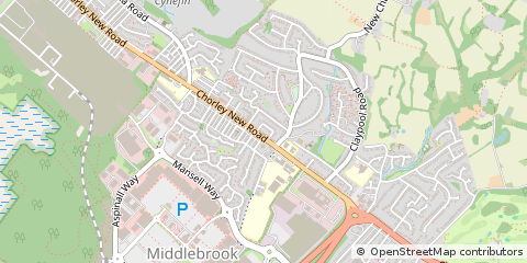 Map of Bolton