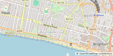 Map of Hove