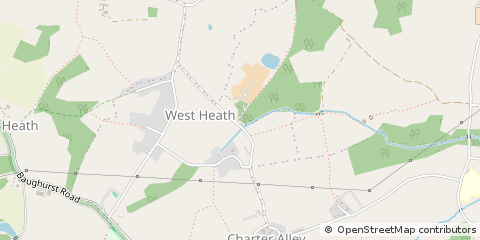 Map of Tadley