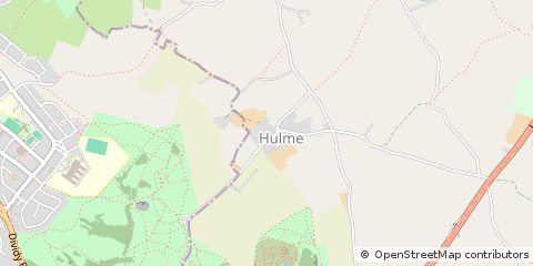 Map of Stoke on Trent, Staffordshire