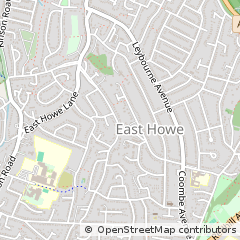 Map of Bournemouth
