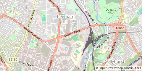 Map of Manchester