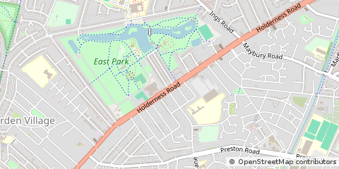 Map of Hull