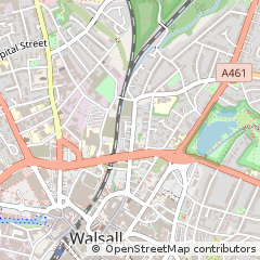 Map of Walsall