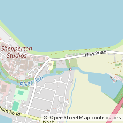 Map of Shepperton, Middlesex