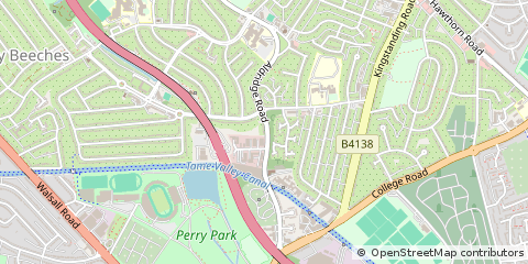Map of Birmingham