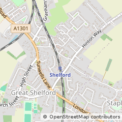 Map of Cambridge, Cambridgeshire