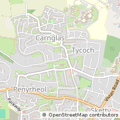 Map of Swansea