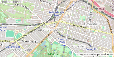 Map of Glasgow
