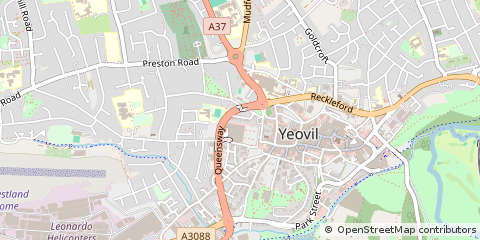 Map of Yeovil