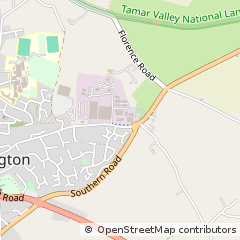 Map of Callington, Cornwall