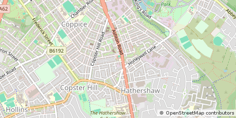 Map of Oldham