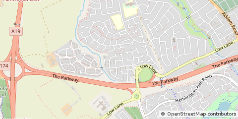 Map of Middlesbrough