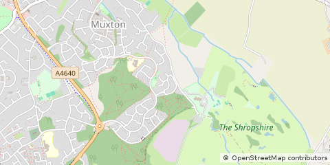 Map of Telford