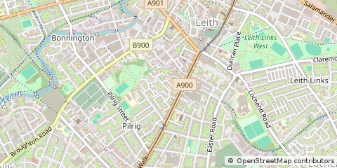 Map of Edinburgh